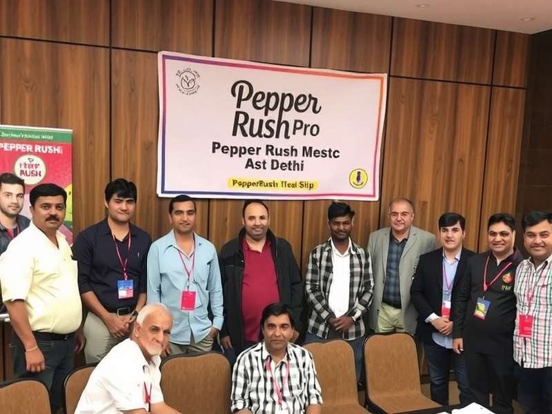 Pepper Rush Pro - Delhi Community Meetup Pepper Rush Pro Community Meetup in Delhi with Players and Developers